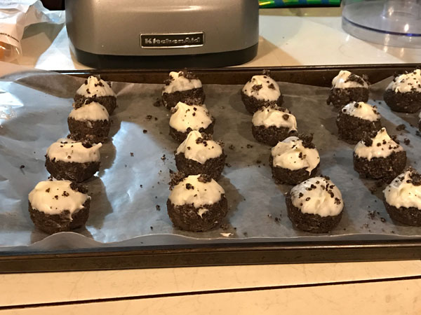 Gluten Free Oreo Truffle Balls