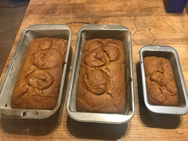 GF Pumpkin Bread